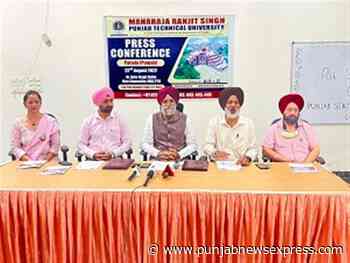 Fastest growing aviation industry has vast job opportunities : MRS-PTU, Vice Chancellor - Punjab News Express