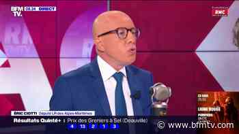 Éric Ciotti, à propos de «Kohlantess» à la prison de Fresnes: "je relève une forme d'hypocrisie dans le discours du Garde des Sceaux" - BFMTV