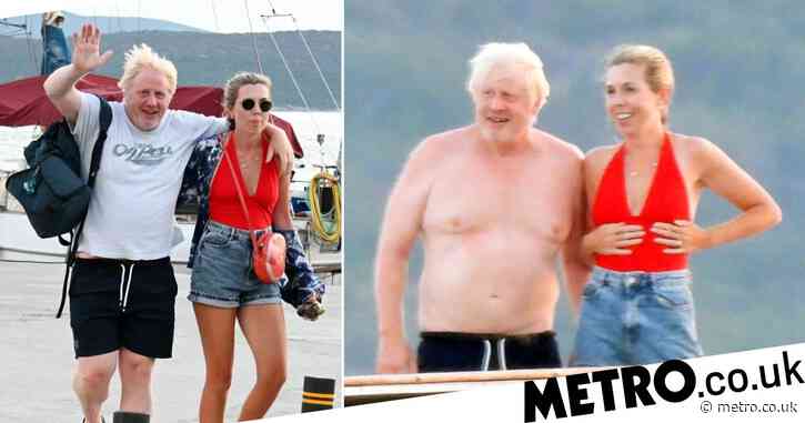 Boris Johnson island hops in Greece before final two weeks of work - Metro.co.uk