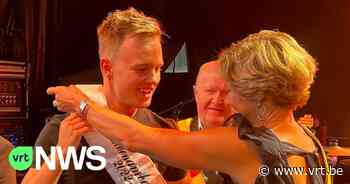 Elias Vanbaelen (21) is nieuwe druivenambassadeur van Overijse: "Ze zijn superlekker" - VRT NWS