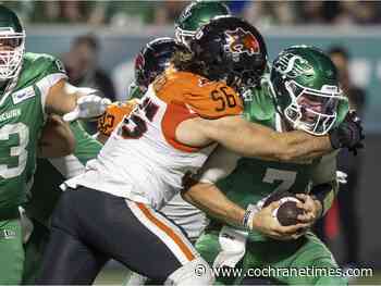 In photos: B.C Lions defeat Saskatchewan Roughriders 28-10 - Cochrane Times