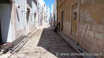 Sgomberata via Carducci dalle pedane - Comune di Noci