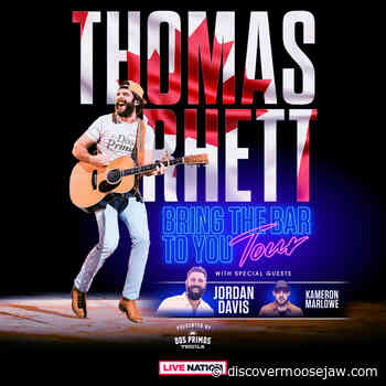 Thomas Rhett Is Coming Back To Saskatchewan! - DiscoverMooseJaw.com - Local news, Weather, Sports, Free Classifieds and Job Listings - DiscoverMooseJaw.com