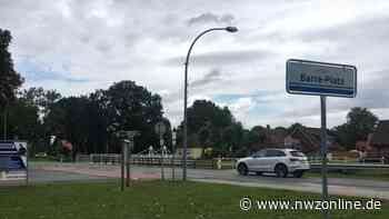 Baustelle in der Gemeinde Apen: Verkehrskreisel in Augustfehn entsteht - NWZonline