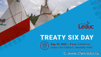 Treaty Six Day ceremony in Leduc - CFWE