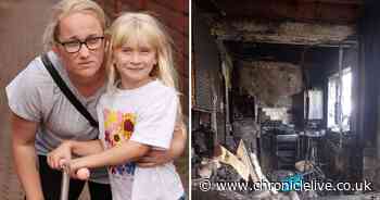 'That was our home, now it's a shell': Meadow Well mum's terror as fire rips through home  after tea towels were left on the hob