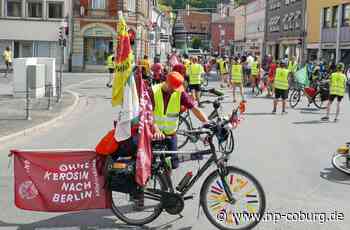 Radler-Protest in Coburg - Aktivisten blockieren Kreuzung - Neue Presse Coburg