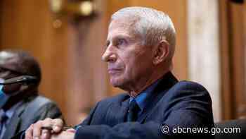 Dr. Fauci to step down from roles as NIAID director, president's COVID adviser