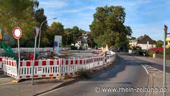Wallersheimer Weg: Verkehrsführung wird bald geändert - Rhein-Zeitung