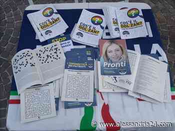 Il 21 agosto anche ad Acqui Terme ha fatto tappa la campagna nazionale di Fratelli d’Italia “L’Enigmistica - Alessandria24.com