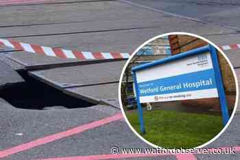 Sinkhole at Watford General Hospital sparks systems warning