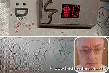 Beckenham Sainsbury’s Village Way car park lifts graffitied