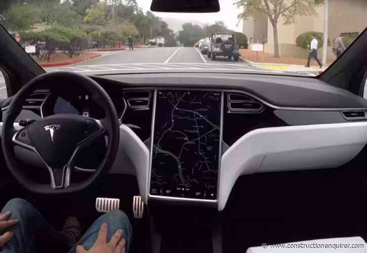 Road surface warning over driverless car plans