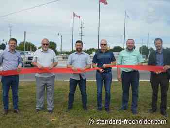 Ribbon cutting makes Morrisburg roundabout and streetscape complete - Cornwall Standard-Freeholder