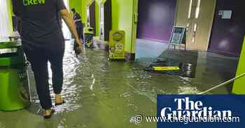 UK weather: Devon and Cornwall hit by heavy rain and flooding - The Guardian