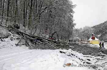 Schneechaos in Altmannstein - donaukurier.de