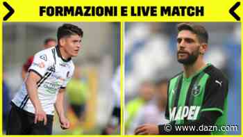 Diretta Spezia-Sassuolo: probabili formazioni e dove vederla in tv e live streaming - DAZN
