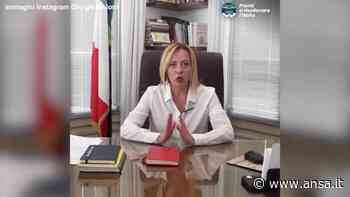 Elezioni, Meloni: "Oltre al cuneo fiscale incentivi per le assunzioni" - Italia - Agenzia ANSA