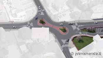 La rotonda di viale Verdi piano piano prende vita - Prima Merate