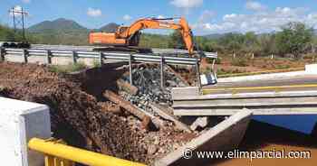 Reparan puente que colapsó en la carretera Hermosillo-Guaymas, a la altura de El Valiente - EL IMPARCIAL Sonora