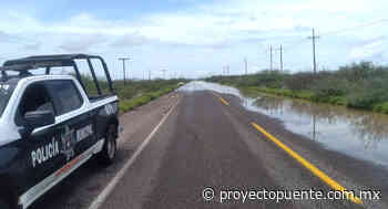 Reportan inundaciones sobre carretera Hermosillo-Bahía de Kino - Proyecto Puente