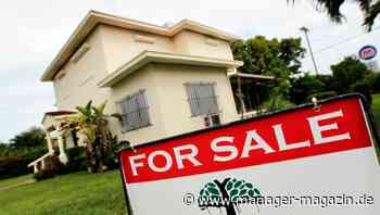 Hauspreise fallen deutlich in USA, Immobilienmarkt kühlt ab wegen steigender Zinsen