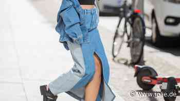 Mode-Trend 2022: Jeansröcke mit diesem Detail sind jetzt überall zu sehen - Jolie