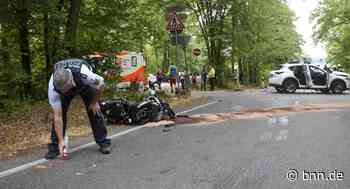 Motorradfahrer kollidiert in Pforzheim mit einem Auto: Schwer verletzt - BNN - Badische Neueste Nachrichten