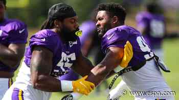 Vikings' big expectations for Hunter,  Smith rooted in plan to keep them healthy