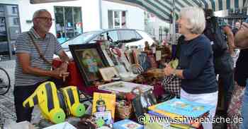Altstadtflohmarkt Ravensburg lockt zahlreiche Besucher - Schwäbische