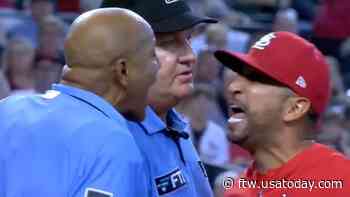 Oliver Marmol explained what caused exchange with umpire C.B. Bucknor - For The Win