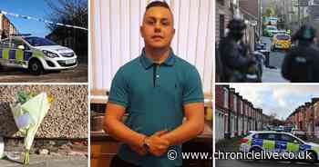 South Shields alleged murder victim was stabbed ten times in the legs, jurors are told