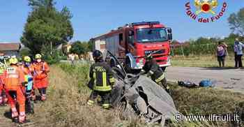 Auto fuori strada a Sesto al Reghena - Il Friuli