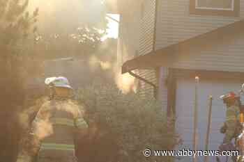 PHOTOS: Mission Firefighters Battle Structure Fire With Toxic Fumes - Abbotsford News