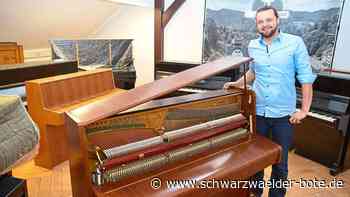 Handwerk in Schramberg - Nils Hötzel haucht Klavieren neues Leben ein - Schwarzwälder Bote