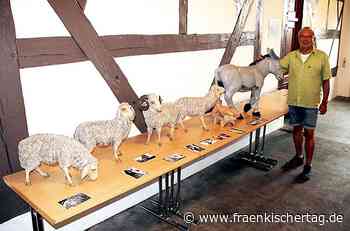 Sechs Figuren der Eberner Weihnachtskrippe wurden in Bischofsheim/Rhön in der Holzschnitzerei Barth repariert. - Fränkischer Tag