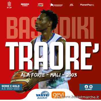 Ufficiale, la Vasto Basket inserisce l'ala forte Bassidiki Traorè - Serie C Gold - Basketmarche.it