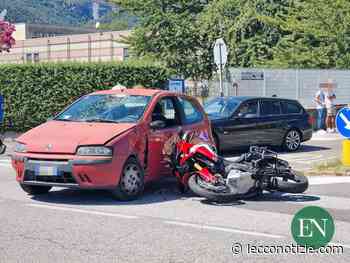 Erba, scontro auto moto, grave un 46enne di Cesana Brianza - Lecco Notizie