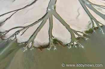 Largest lake is so dry, China has to dig deep to water crops