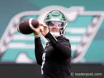 Rob Vanstone: Cody Fajardo's confidence 'isn't great' after Friday's early exit - Regina Leader Post