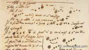 Document supposedly written by Galileo is a fake