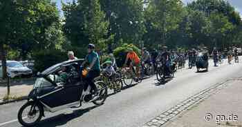 Kidical-Demo in Bad Godesberg: Radfahrer demonstrieren für mehr Sicherheit für Kinder im Straßenverkehr - General-Anzeiger Bonn