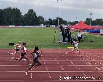 ATHLETICS – Solihull youngster Madeleine storms to 100m victory on England debut - Solihull Observer