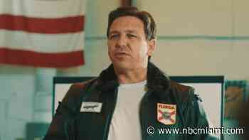Watch: Florida Gov. DeSantis Takes Aim At ‘Corporate Media' in ‘Top Gun'-Themed Ad