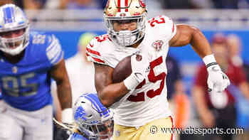 49ers' Elijah Mitchell (hamstring) on track to return for Week 1 game,  Kyle Shanahan says