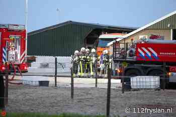 Brand in paardenstal Dedgum snel onder controle - 112 Fryslân