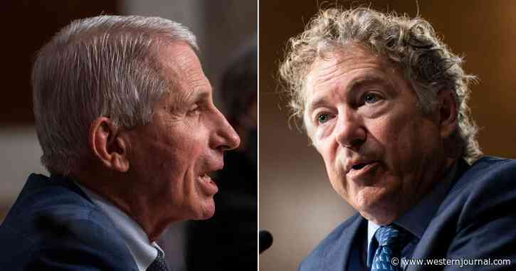Rand Paul Issues Warning to Fauci: Resigning Doesn't Mean You're Off the Hook - We Will Investigate