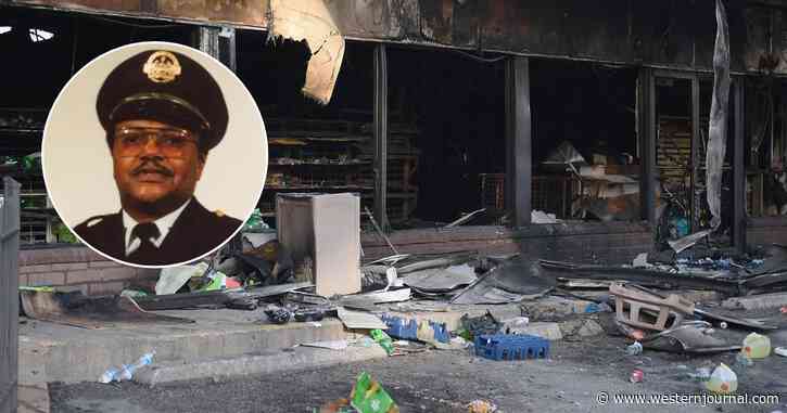 Wife of Retired Cop Slain in Riot Unloads, Calls BLM a 'Terrorist Organization' and Blasts 'Supervillain' VP Harris
