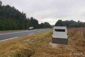 Le radar de chantier de retour sur la rocade de Flers - L'Orne Combattante