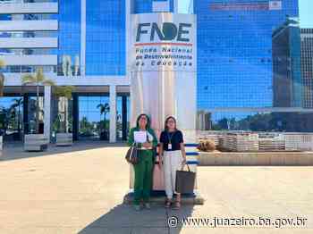 Secretária de Educação de Juazeiro cumpre agenda no FNDE para resolver demandas da alimentação escolar pendentes de antigas gestões - Prefeitura de Juazeiro (.gov)